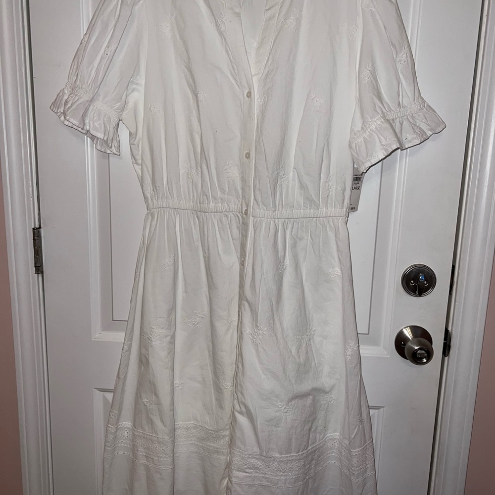 Style & Co. Elegant White Dress